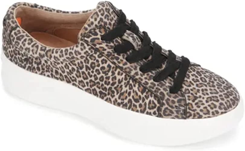 Gentle Souls by Kenneth Cole Women's Rosette Platform Sneakers  Color Fossil Size 8M