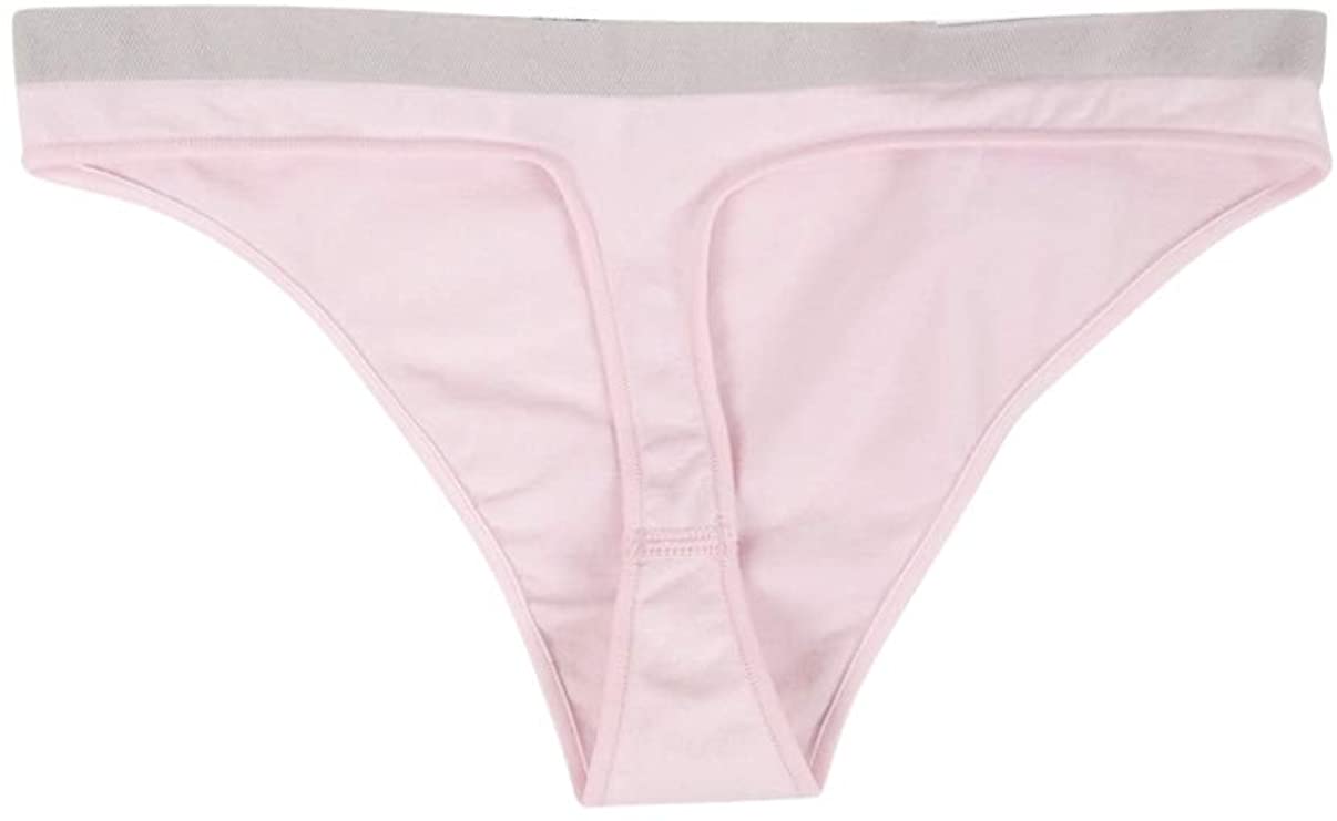 Calvin Klein Women's Pure Seamless Thong Panties  Color Pink Size S