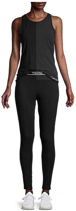 Calvin Klein Tank Top & Pants Pajama Set QP2416O  Color Black