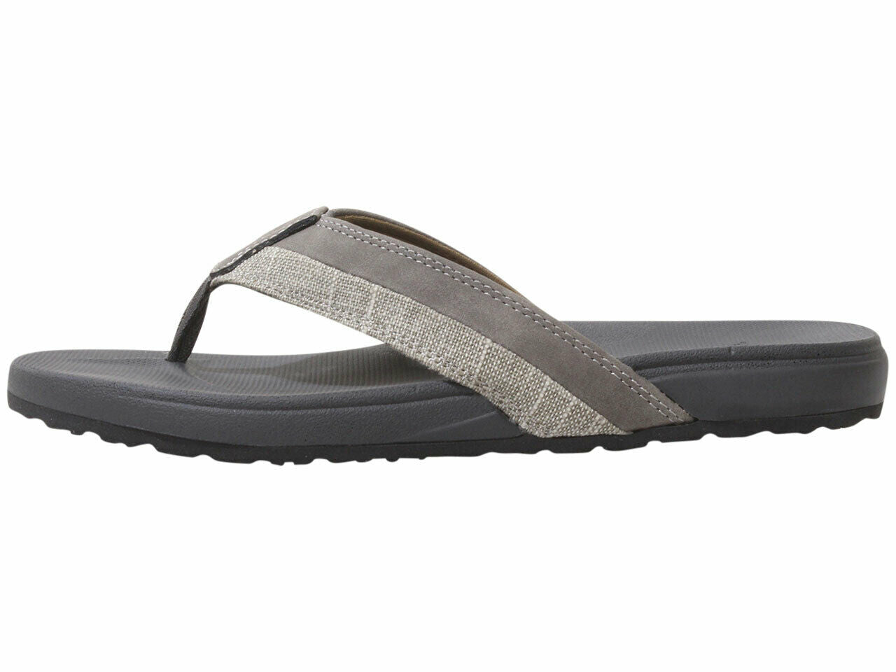Dockers Men's Felix Flip Flops Grey  Size 11M