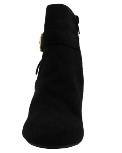 Rebel by Zigi Women's Keylie Faux Suede Wedge Boots  Black Size 8