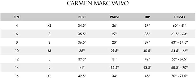 Carmen Marc Valvo Women Swimwear Zebra Surplice One Piece  Color Beige/Black Size 8
