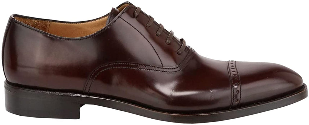 Paul Stuart Men's Hartford Perforated Tip Balmoral Oxfords Shoes  Cordovan Size 10