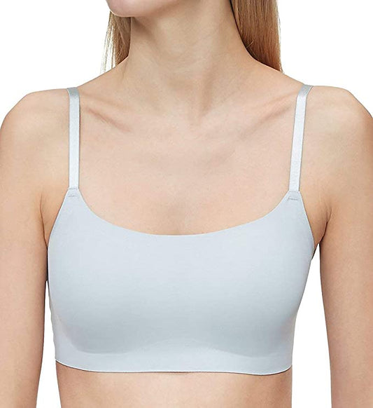 Calvin Klein Women's Invisibles Comfort  Bralette Bra   Color Jet Grey Size XS