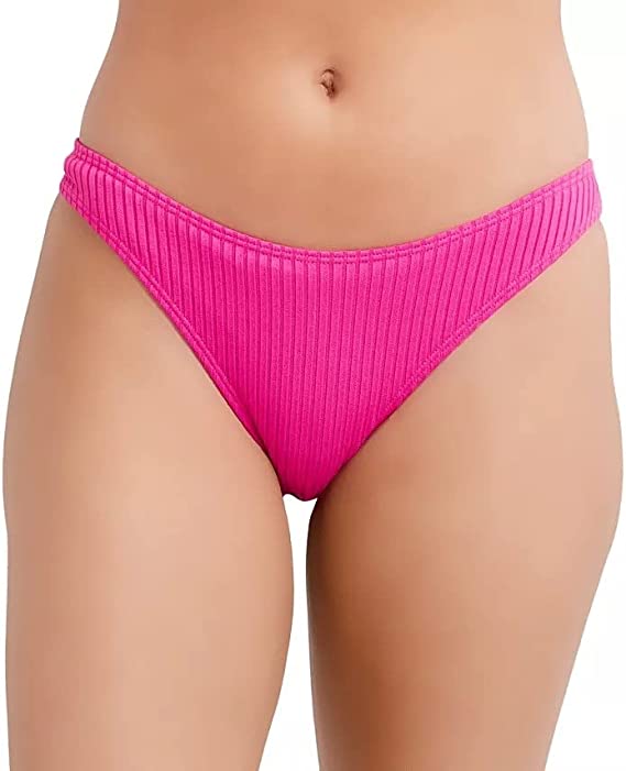 BCBGeneration Standard Scoop Pant Swimsuit Bottoms  Color Pink Size S