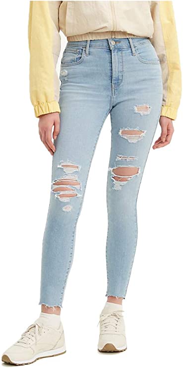 Levi's Women's 720 High Rise Super Skinny Jeans  Color Ontario Tower (Waterless) Size W27xL30