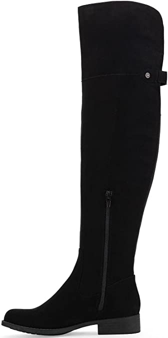 Sun + Stone Womens Allicce Over-The-Knee Boots  Color Black Size 7.5M Wide Calf