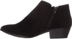 Style & Co. Womens Wileyy Fabric Almond Toe Ankle Fashion Color Black Size 10.5M