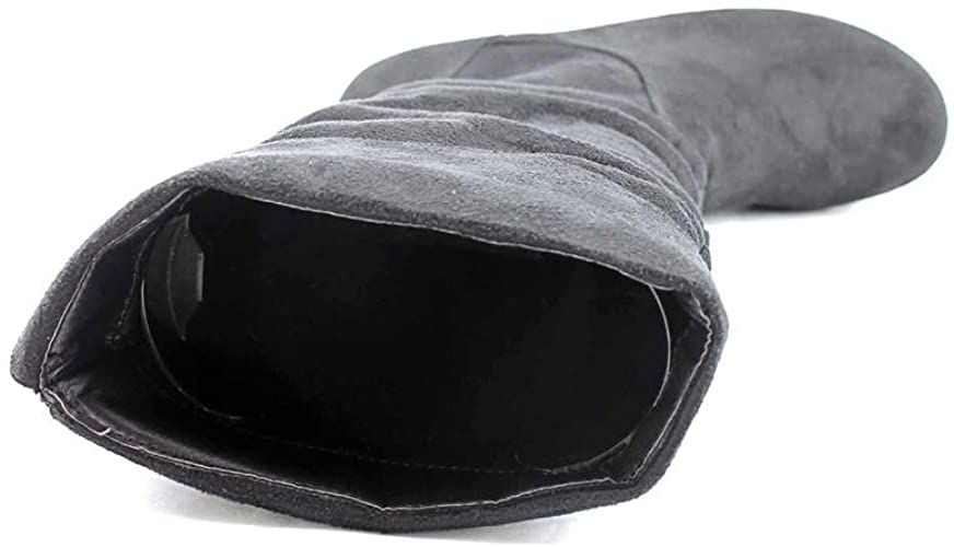 Brinley Co Women's Marden-01 Slouch Boot  Color Black Size 7M