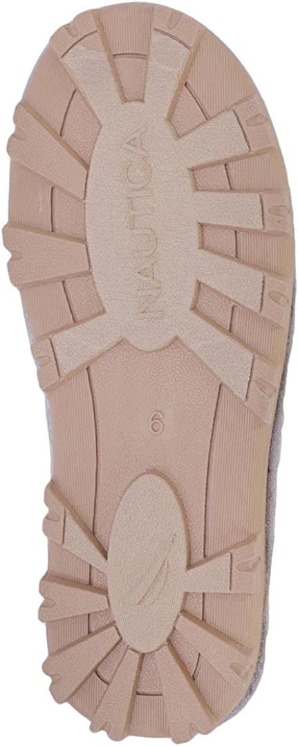 Nautica Womens Haji Plush Thong Slippers  Color Gray Size 8M