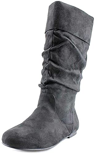 Brinley Co Women's Marden-01 Slouch Boot  Color Black Size 7M