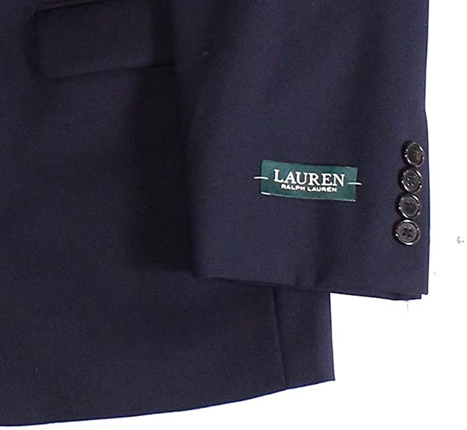 LAUREN RALPH LAUREN Men's Loomis Classic Fit Suit Jacket  Color Blue Size 40LONG