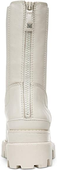 Sam Edelman Women's Genia Mid-Shaft Chelsea Boots  Ivory Size 8.5