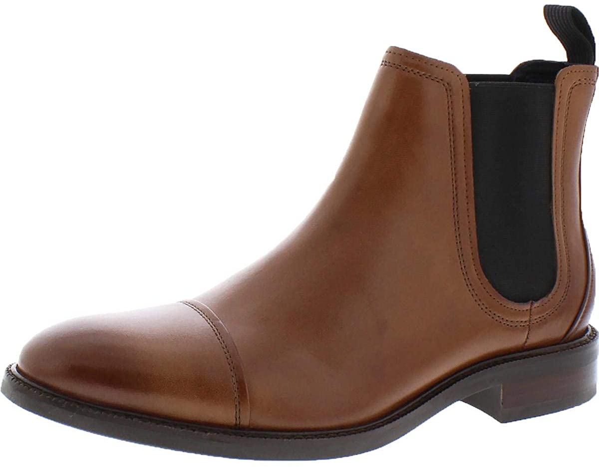 Cole Haan Men's Conway Chelsea Wp C31368 British Tan Wp  Size 13M