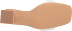 Madden Girl Gracy Braided Block-Heel Slide  Color White Paris Size 5.5M