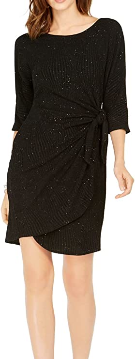 Signature by ROBBIE BEE Petitte Womens Classic Dress  Color Black Size PS