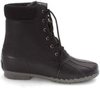 Weatherproof Vintage Men's Adam2 Leather Duck Boots  Color Black Size 11M