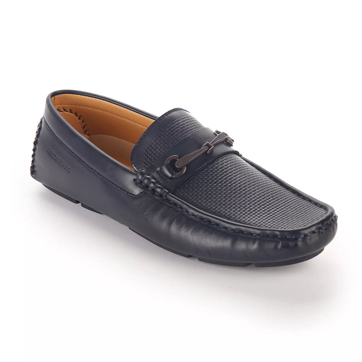 Aston Marc Mens Bit Driving Shoes  Color Navy Size 10M