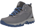 Columbia Men's Newton Ridge Plus Ii Waterproof Hiking Boots  Ti Grey Steel/Blue Jay Size 9