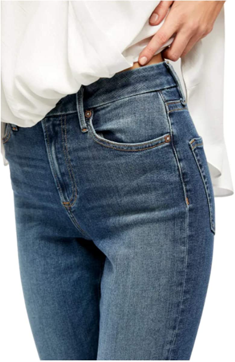 Free People Women's Feel Alright Skinny Jeans  OB1075902 Size 25
