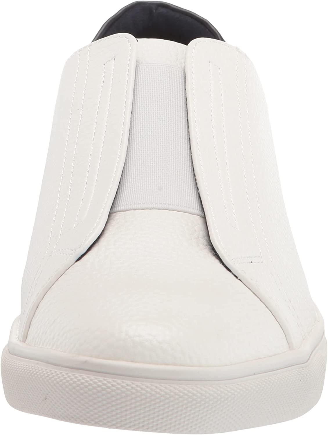 Kenneth Cole Unlisted Mens Stand Elastic Slip-On Sneakers  Color White/Navy Size 11M