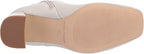 Marc Fisher Women's Fellie Fashion Boot  Color Ivory Leather Size 7.5M