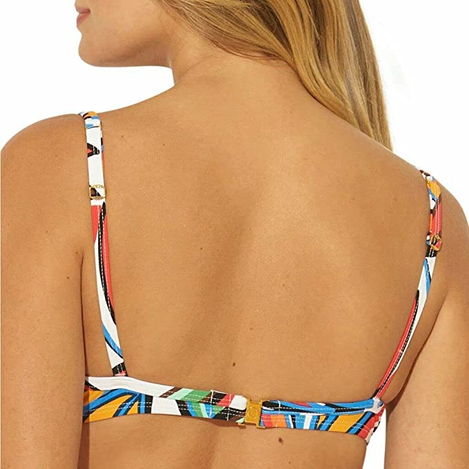 Bleu Rod Beattie Womens Swimwear Lush Life Underwire Top  Multicolor Size 10