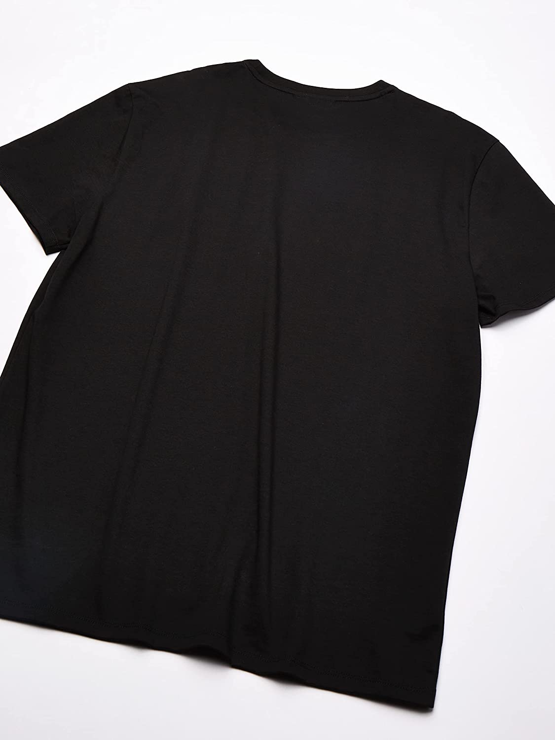 Lacoste Men's Short Sleeve Crew Neck Pima Cotton Jersey T-Shirt  Color Black Size M