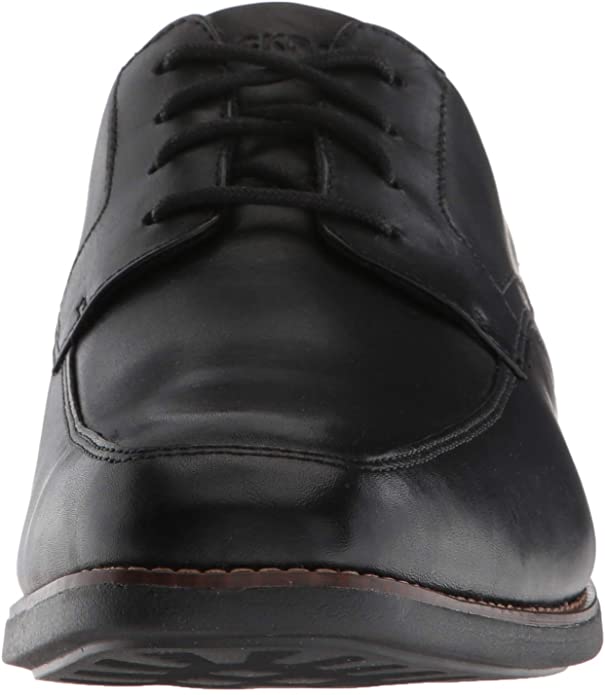 Rockport Men's Slayter Apron Toe Oxford Shoes  Black Size 8.5