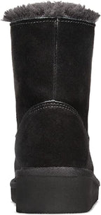 STYLE & CO WOMENS ABBBAA COLD WEATHER LACE-UP BOOTS  Color Black SIZE 8M