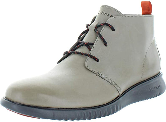 Cole Haan Mens 2 Zerogrand Leather Chukka Boots  Color Gray Size 10.5M