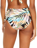 SUNDAZED Stella Printed High Waist Swim Bottoms  Multicolor Size XS