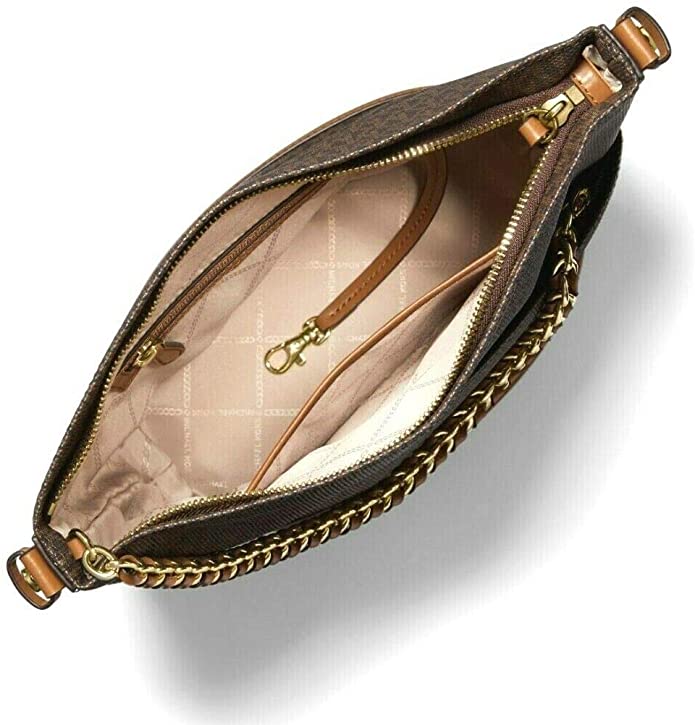 MICHAEL Michael Kors Women's Reese Signature Canvas Large Shoulder Bag   Style 30F0GEEL3B