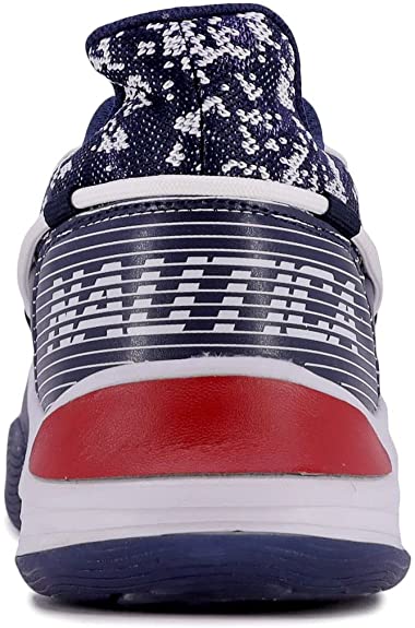 Nautica Men's Fashion Sneakers Lace-Up Trainers Basketball Style Walking Shoes  Color White-stafford Size 10.5M