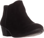 Style & Co. Womens Wileyy Fabric Almond Toe Ankle Fashion Color Black Size 10.5M