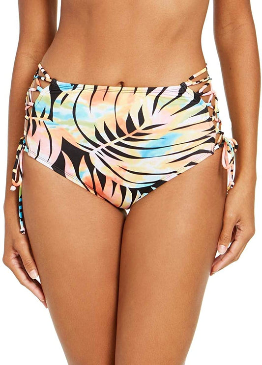 Sundazed Womens Stella Printed High Waist Swim Bottom Separates