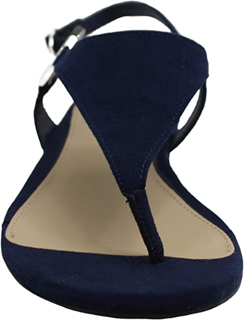 Alfani Women's Hayyden Solid Dressy Thong Sandals  Navy Size 10