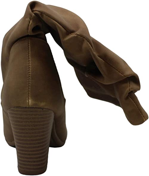 XOXO Womens Strasburg Western Tall Riding Boots  Color Tan Size 9M
