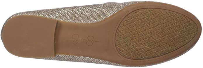 Jessica Simpson Women's Ginly Round-Toe Ballet Flats  Color Gold Size 6M