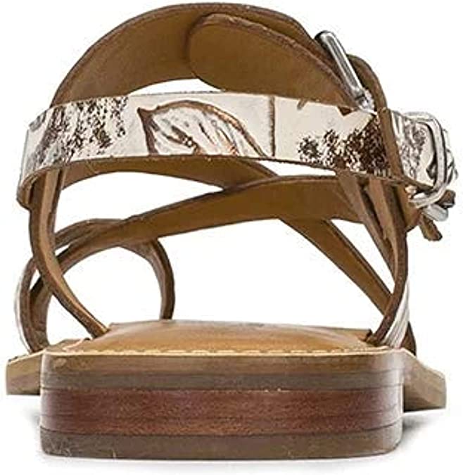 Patricia Nash Womens Fidella Slingback Sandals  Color White/Gold Size 6M