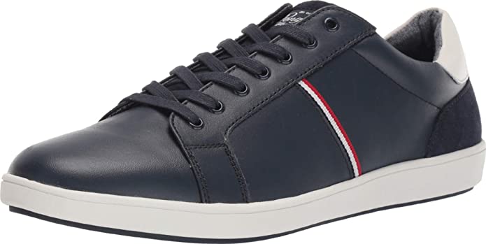 Original Penguin Men's Leo Shoes  Style OP100858M Color: Navy/White