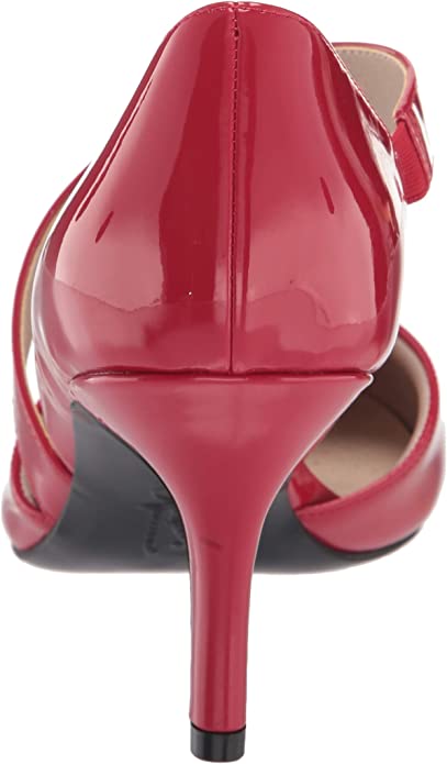 LifeStride Women's Suki Pump  Color Fire Red Size 8M