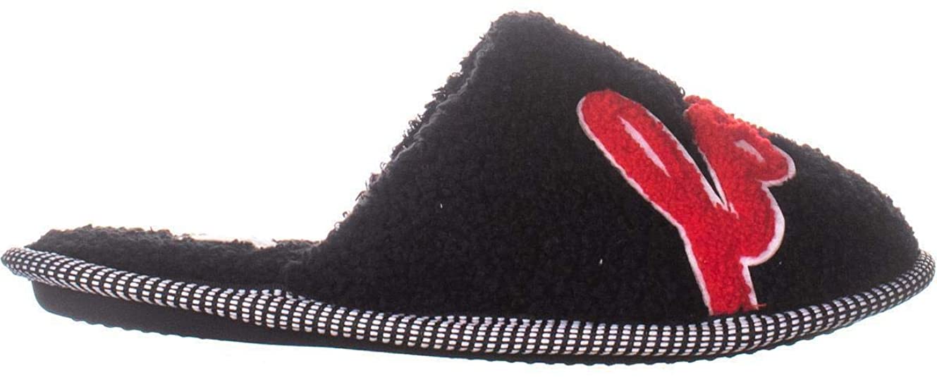 ED Ellen DeGeneres Womens Wilesly Faux Fur Closed Toe Slip On Slippers  Size 7M