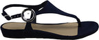 Alfani Women's Hayyden Solid Dressy Thong Sandals  Navy Size 10