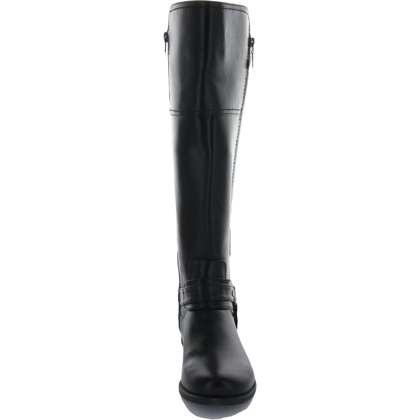 GBG Los Angeles Womens Harlea Wide Calf Riding Boots  Color Black Size 7.5M WC