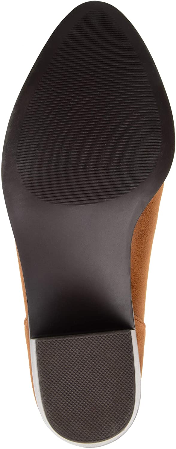 Journee Collection Women’s Lola Bootie  Color Brown Size 6.5M