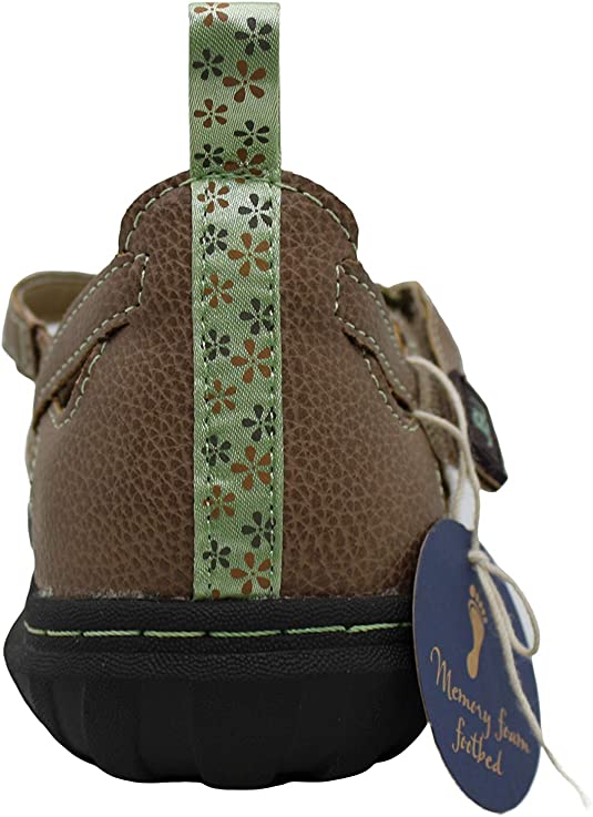 JSport Jambu JBU Rosie Fabric Closed Toe Walking Ankle Strap  Size 8M