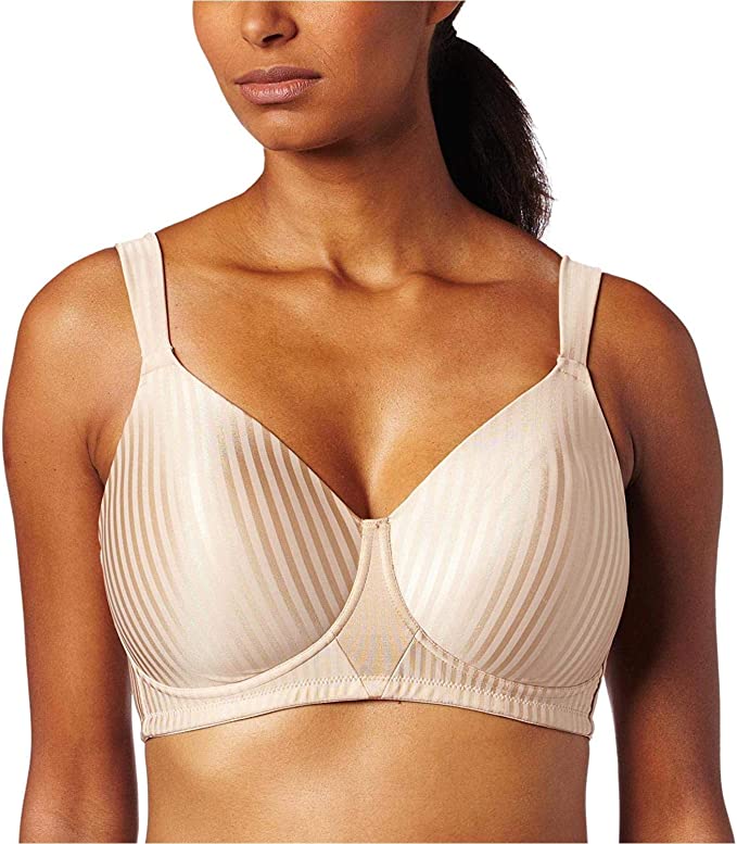 Playtex Women's Secrets Perfectly Smooth Wire-Free Bra  Color Nude Size 36B