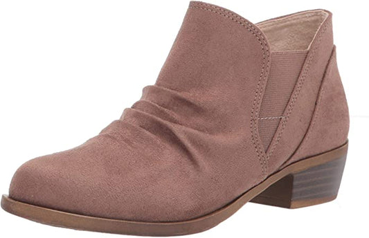 LifeStride Women's Aurora Ankle Boot  Mushroom Size 8.5