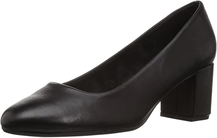 Easy Street Women's Proper Dress Pumps  Black Size 6